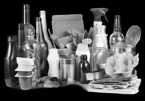 Residents participating in Morden's waste collection