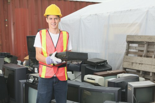 Professionals performing loft clearance in Morden