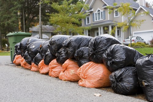 Different types of waste managed in Morden